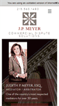 Mobile Screenshot of judithmeyer.com